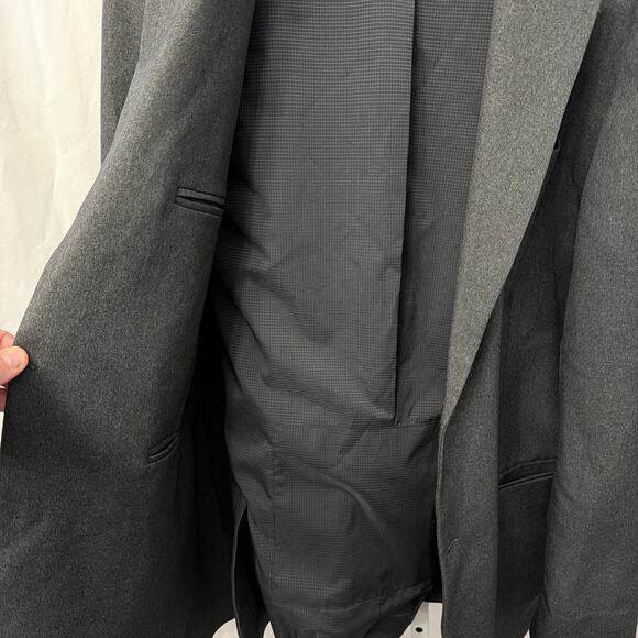 Bluffworks Gramercy Blazer Mens Size 48 Large Dark Gray Jacket - Picture 5 of 12